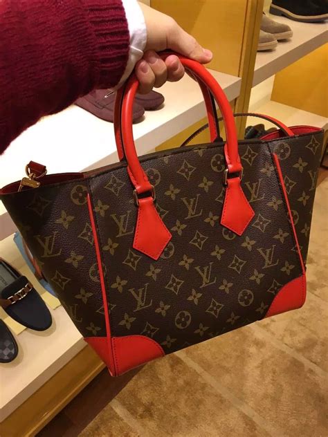 Louis Vuitton Monogram Phenix PM Coquelicot Bag 